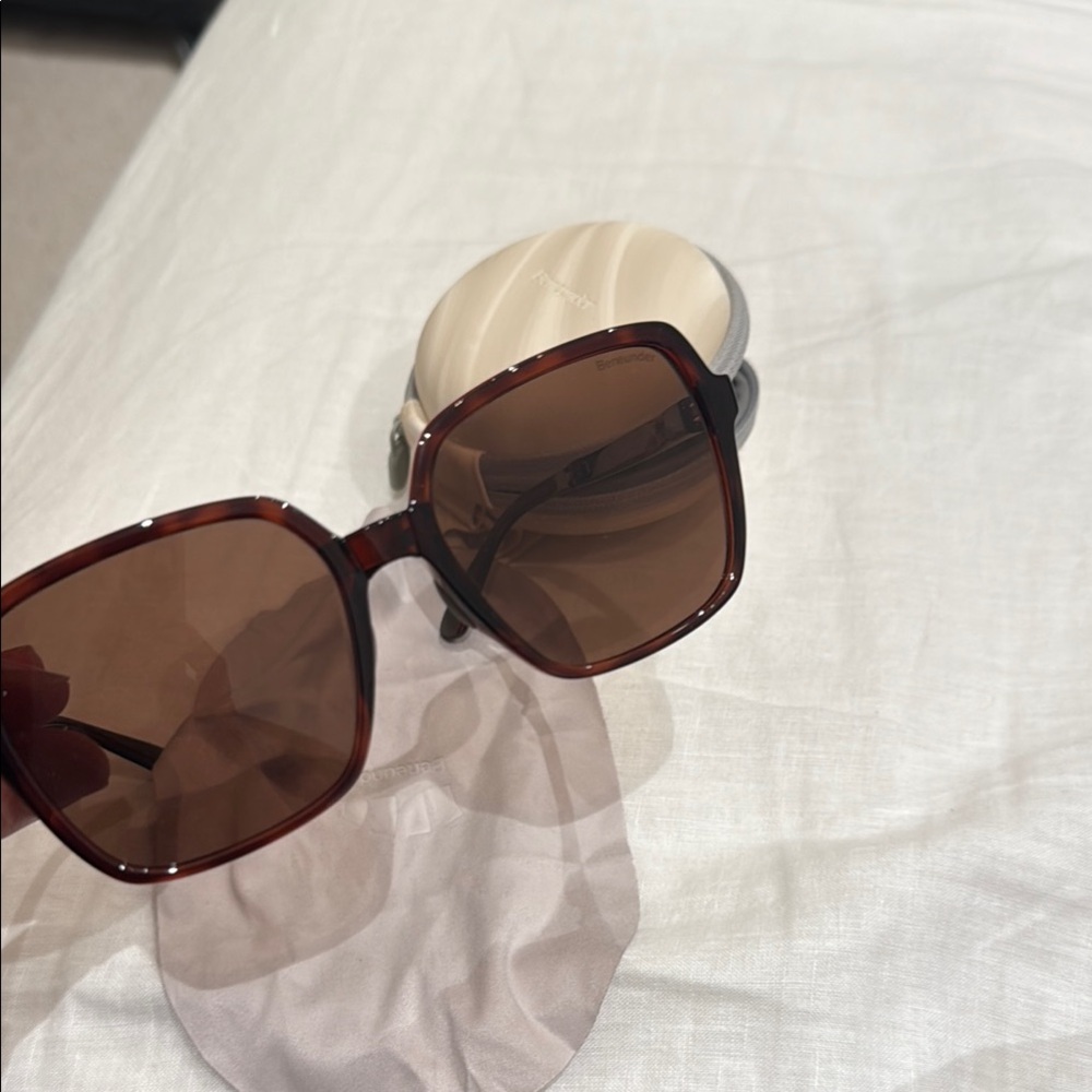 Brown Square Sunglasses